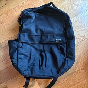 Black lululemon backpack